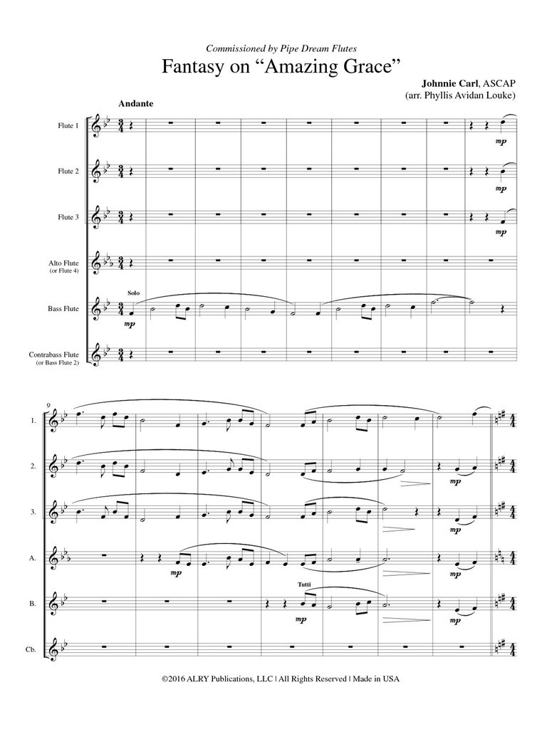 Fantasy On Amazing Grace